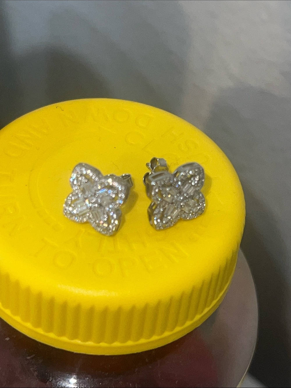 Elegant Silver Stud Earrings